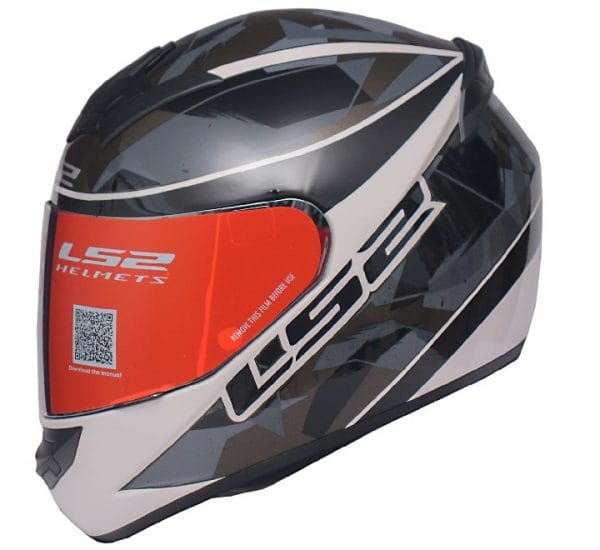 LS2 FF352 Recruit Matt Black Grey Helmet