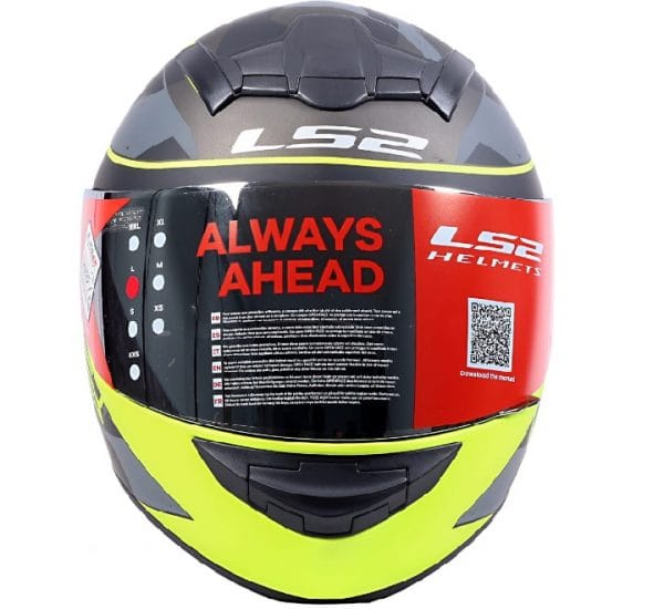 LS2 FF352 Recruit Matt Black Yellow Fluo Helmet - Image 2