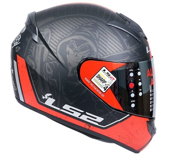 LS2 FF352 Street Matt Black Grey Helmet - Image 3