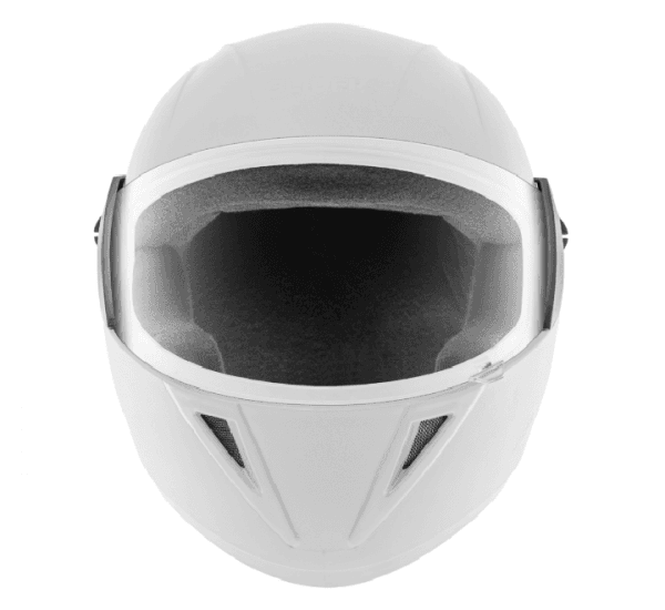 Gliders Jazz White Helmet - Image 2