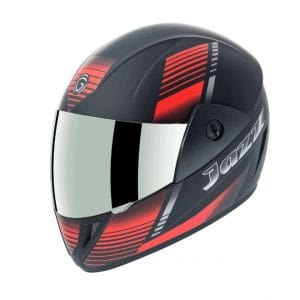 Gliders Jazz DX D5 Matt Black / Red Helmet