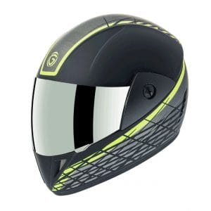 Gliders Jazz DX D6 Gloss Black / Yellow Helmet