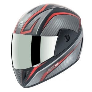 Gliders Jazz DX D1 Matt Black / Red Helmet