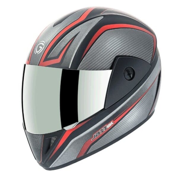 Gliders Jazz DX D1 Matt Black / Red Helmet