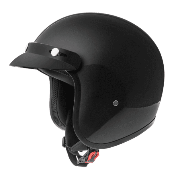 Gliders Trendy Jet Matt Black Helmet