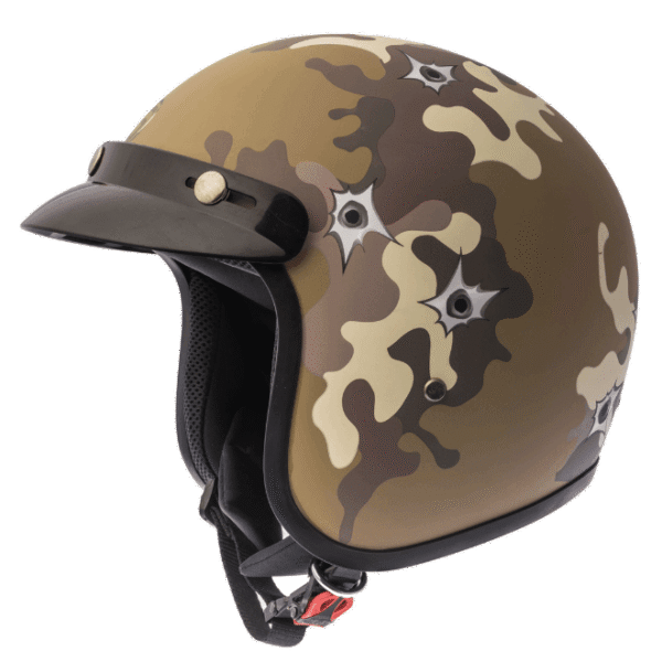 Gliders Trendy Jet- D1 Matt Khaki Helmet