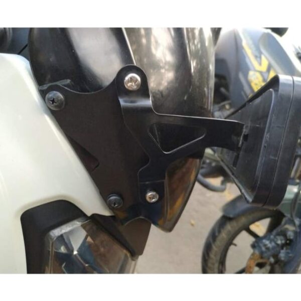 Carbon Racing OEM Number Plate Extender for Dominar 400 Windshield