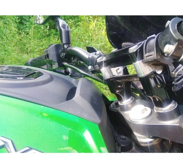 Carbon Racing Handlebar Risers (Type-2) for DOMINAR 400/250- Silver