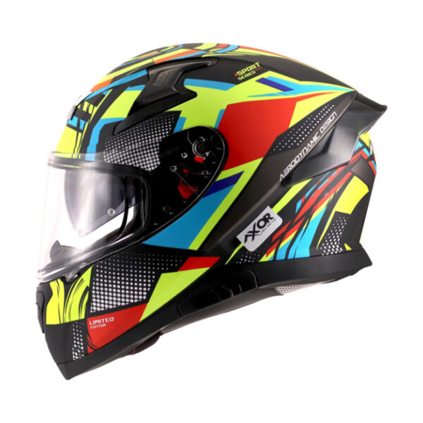 Axor Apex Vivid Dull Helmet (Black Neon Yellow)