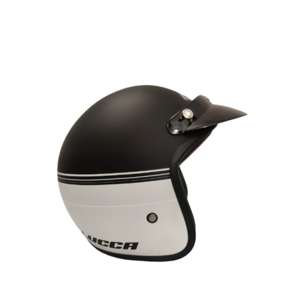 BF2 OF-605 Lucca White Matt Helmet