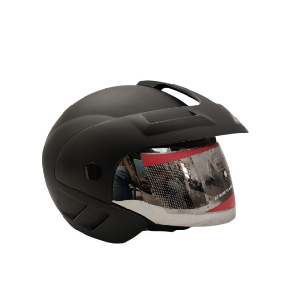 BF2 FF908 Plain Matt Black Helmet