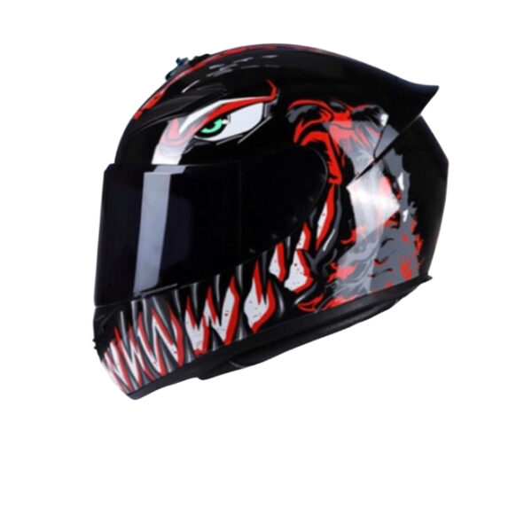 BSDDP Red Devil Teeth Helmet