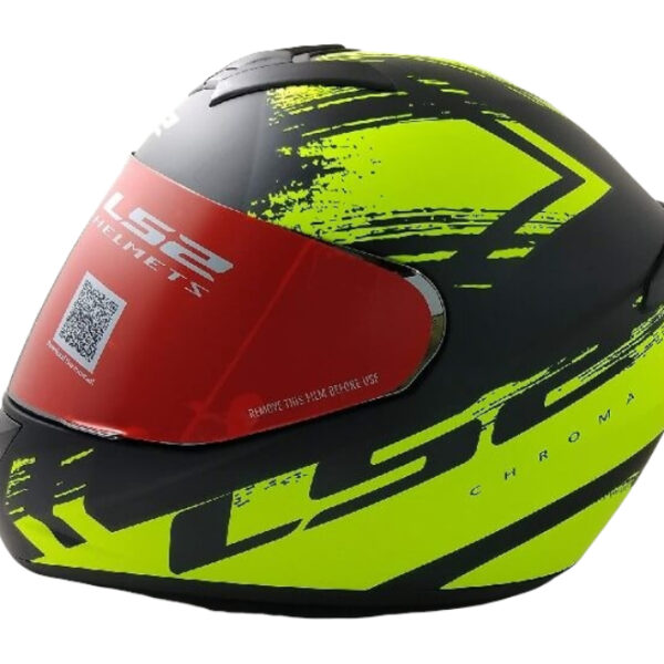 LS2 FF352 Chroma Matt Black Yellow Helmet