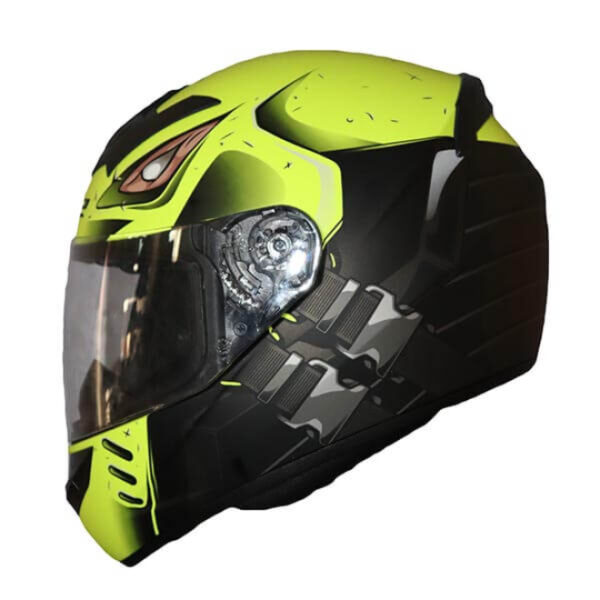 LS2 FF352 Stroke Matt Black Fluo Yellow Helmet