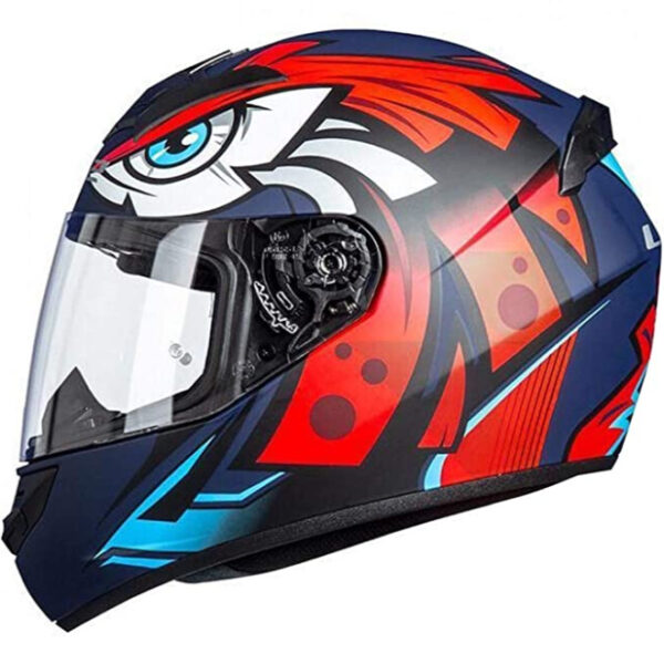 LS2 FF352 Lighter Matt Black Fluo Orange Helmet