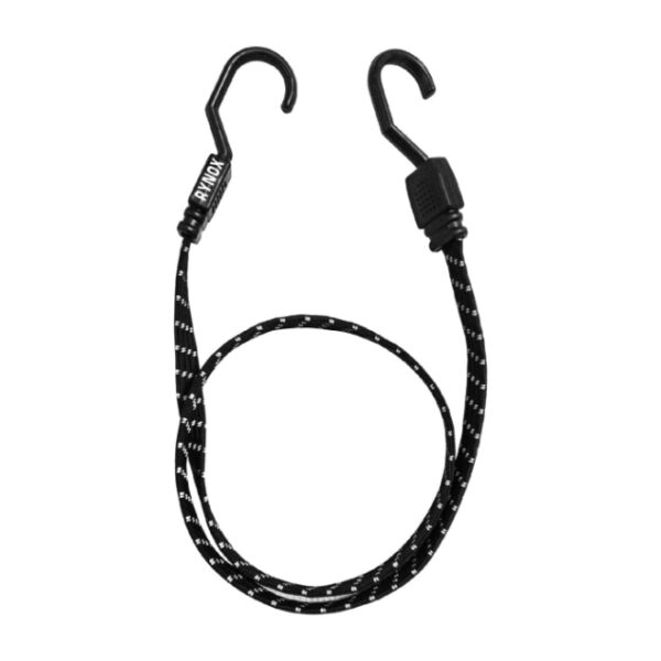Rynox Gripper Reflective Bungee Cord (Black)