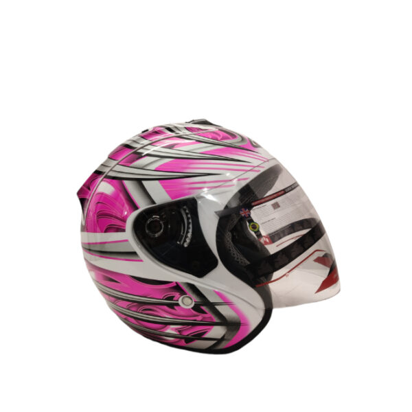 BF2 FF668 White Pink Helmet