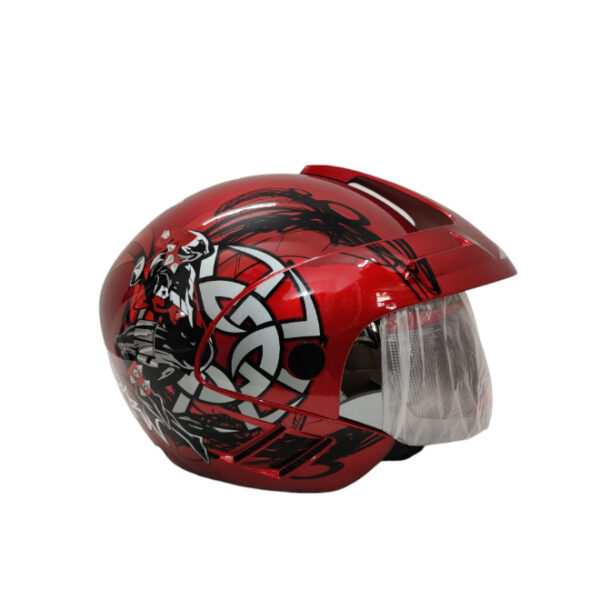 BF2 FF908 Graphic Gloss Red Spawn Helmet