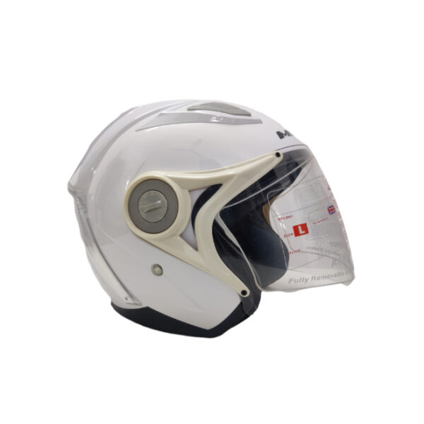 MRC OF611 Gloss White Helmet