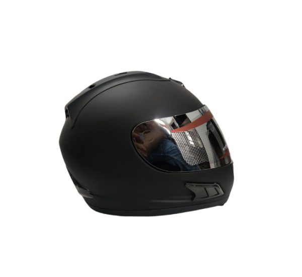 BF2 FF313 Plain Matt Black Helmet