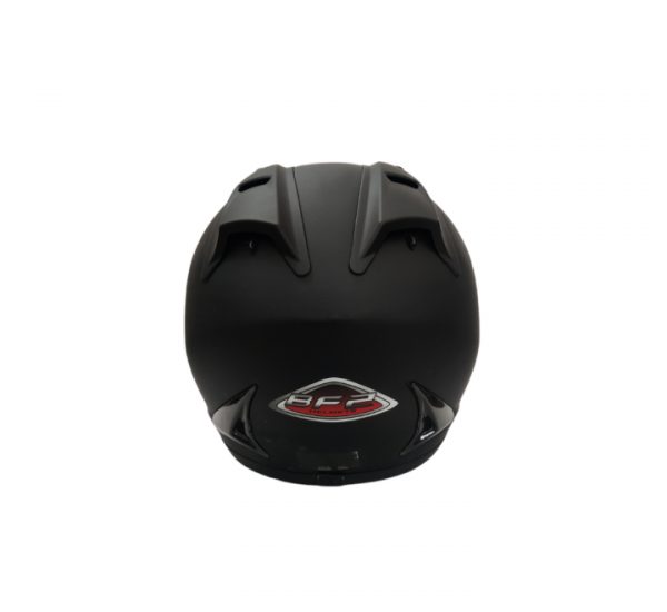 BF2 FF313 Plain Matt Black Helmet - Image 3