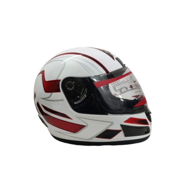 BF2 FF898 Red/ White Helmet