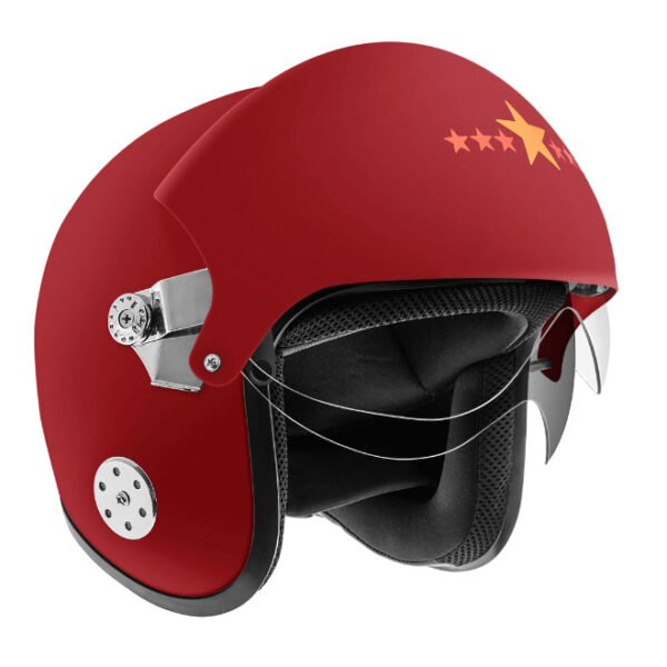 Gliders Pilot Matt Red Helmet