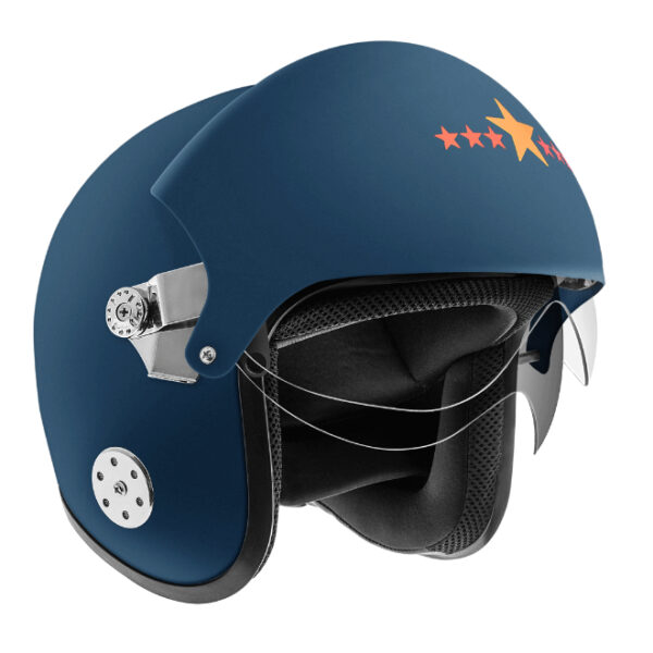 Gliders Pilot Matt Blue Helmet