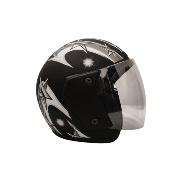 MRC 618 Star Matt Black Helmet