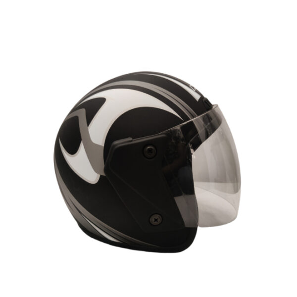 MRC 618 Arrow Matt Black Helmet