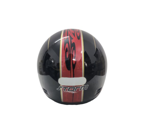 RVC FF603 Black / LGk Helmet - Image 3