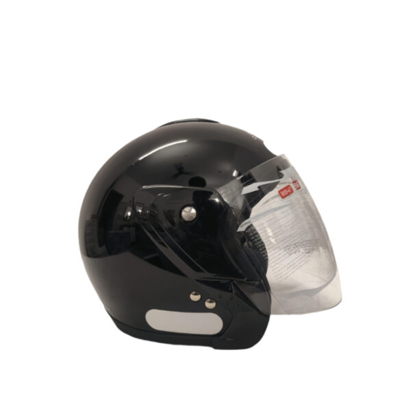 RVC OF617 Plain Gloss Black Helmet