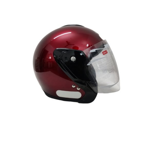 RVC OF617 Glossy Blood Red Helmet