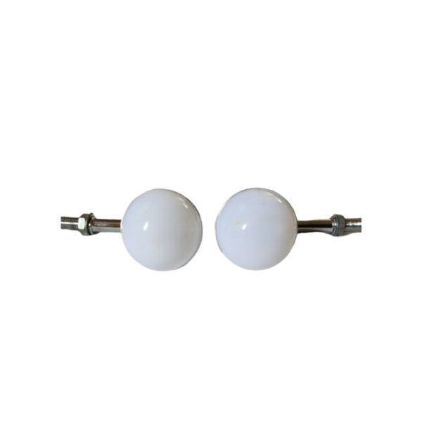 HJG LED Indicator Pearl Design for Universal Motorcycle (Set of 2)- Yellow/ White
