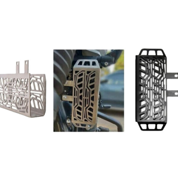 Motocare Radiator Guard for Himalayan (Silver)