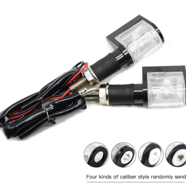 Moxi LED Indicator for Universal Motorcycle (Set of 2)- Style-1