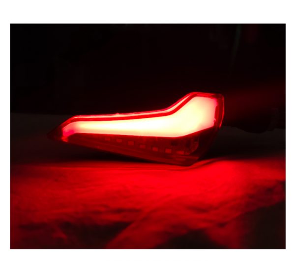 LED Indicator Dual colour Archer with DRL for Universal Motorcycle (Set of 2)- Yellow/ Red Running - Image 4