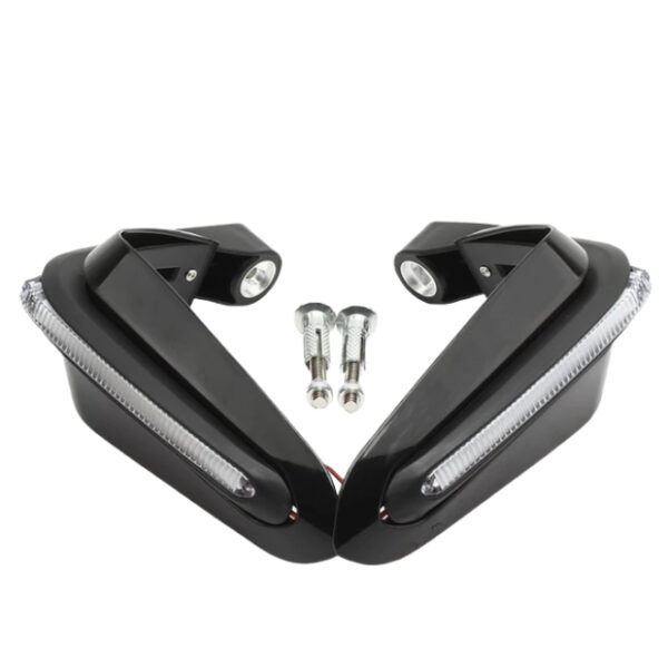 Hand Guard LED Single Lock (Black)