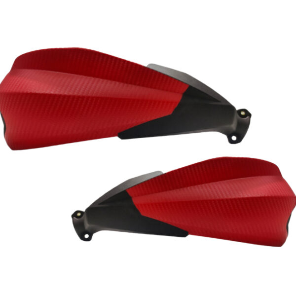 Hand Guard KTM Type (Carbon Finish Red)