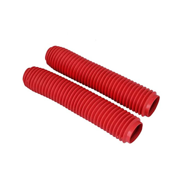 Universal Motorcycle Shocker Boot for (Set of 2) (Red)