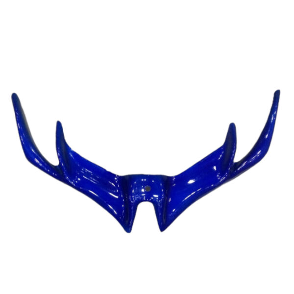 Carbon Fiber look Winglet for Yamaha R15 V3 (Big)- Gloss Blue