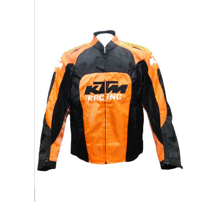 KTM Dunlop Riding Jacket- Black Orange | The Rider Hub