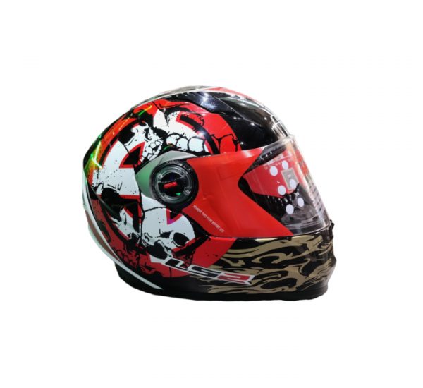 LS2 FF358 Banditos Gloss Black Red Helmet