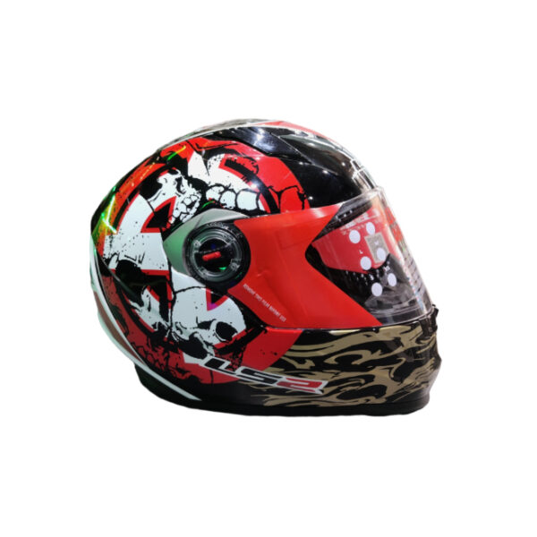 LS2 FF358 Banditos Gloss Black Red Helmet