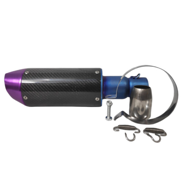 Exhaust Purple Carbon Black