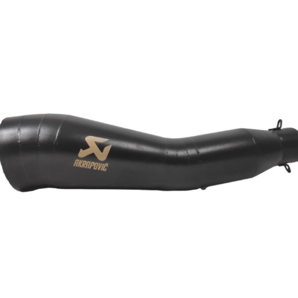 Exhaust Scrambler Akra Type with DB Killer Matt Black