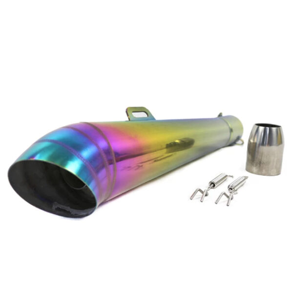 Exhaust Trumpet Type with DB Killer Chrome Rainbow