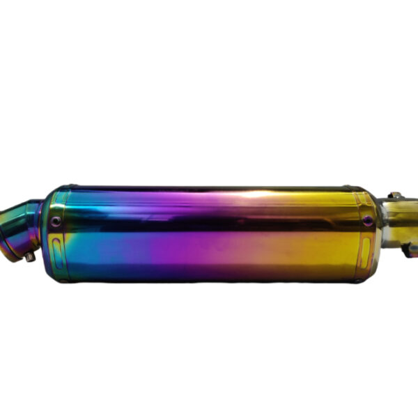 Exhaust Triangular Medium with DB Killer Rainbow