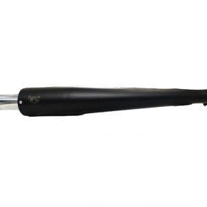 Exhaust Wild Bore Classic Matt Black/ Chrome