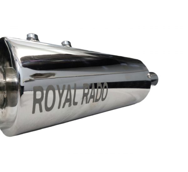 Exhaust Royal Erado Barrel Type Chrome - Image 2